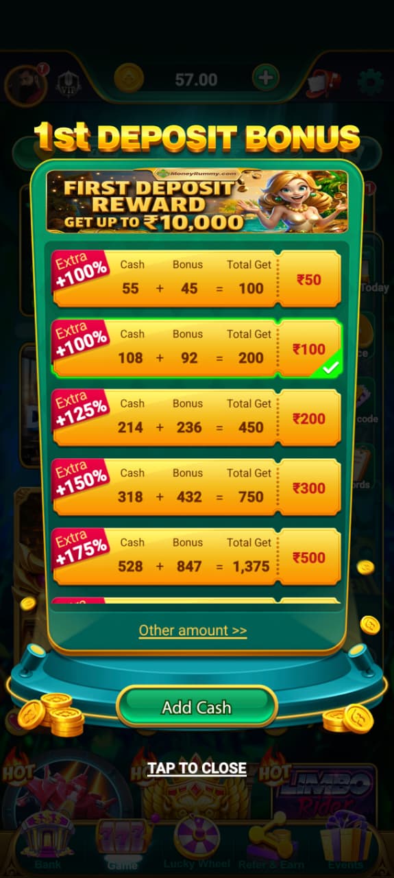 moneyrummy game